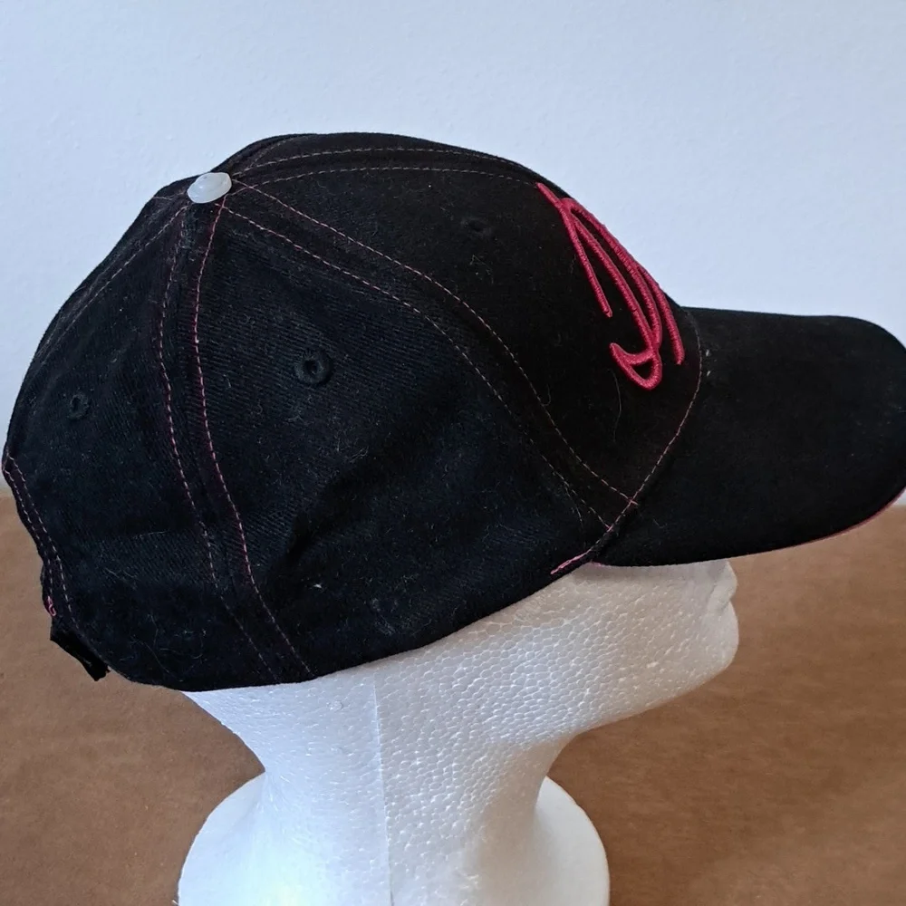 Dodge Girl Pink Embroidered Hat Circa 1947 adjustable cap. - Picture 4 of 6